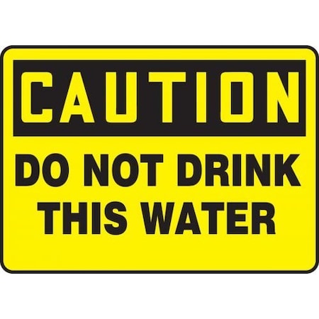 Accuform Caution Sign, MCAW613VS MCAW613VS